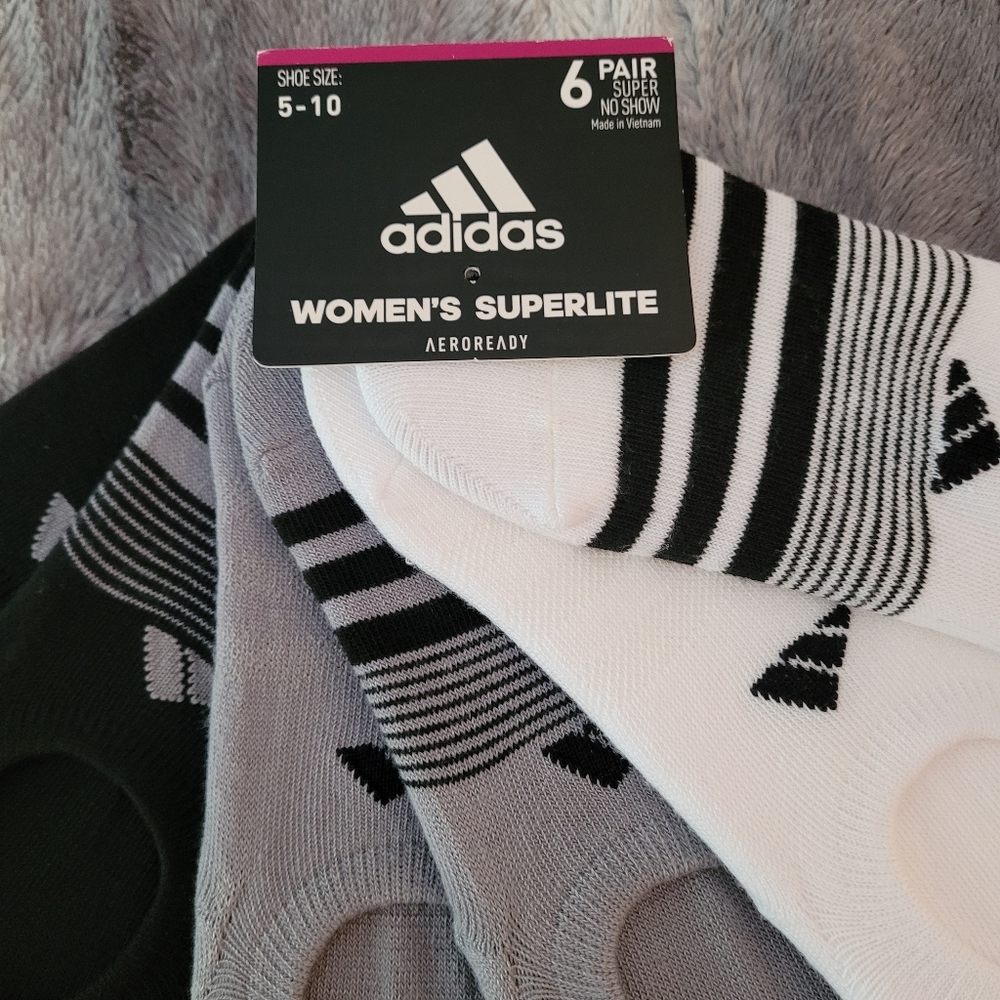 Adidas no show socks NWT - Picture 2 of 2